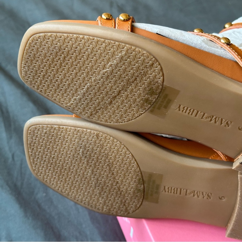 BNIB Sam & Libby Brandi Strappy Sandal 🧡 size 6 - Picture 13 of 14